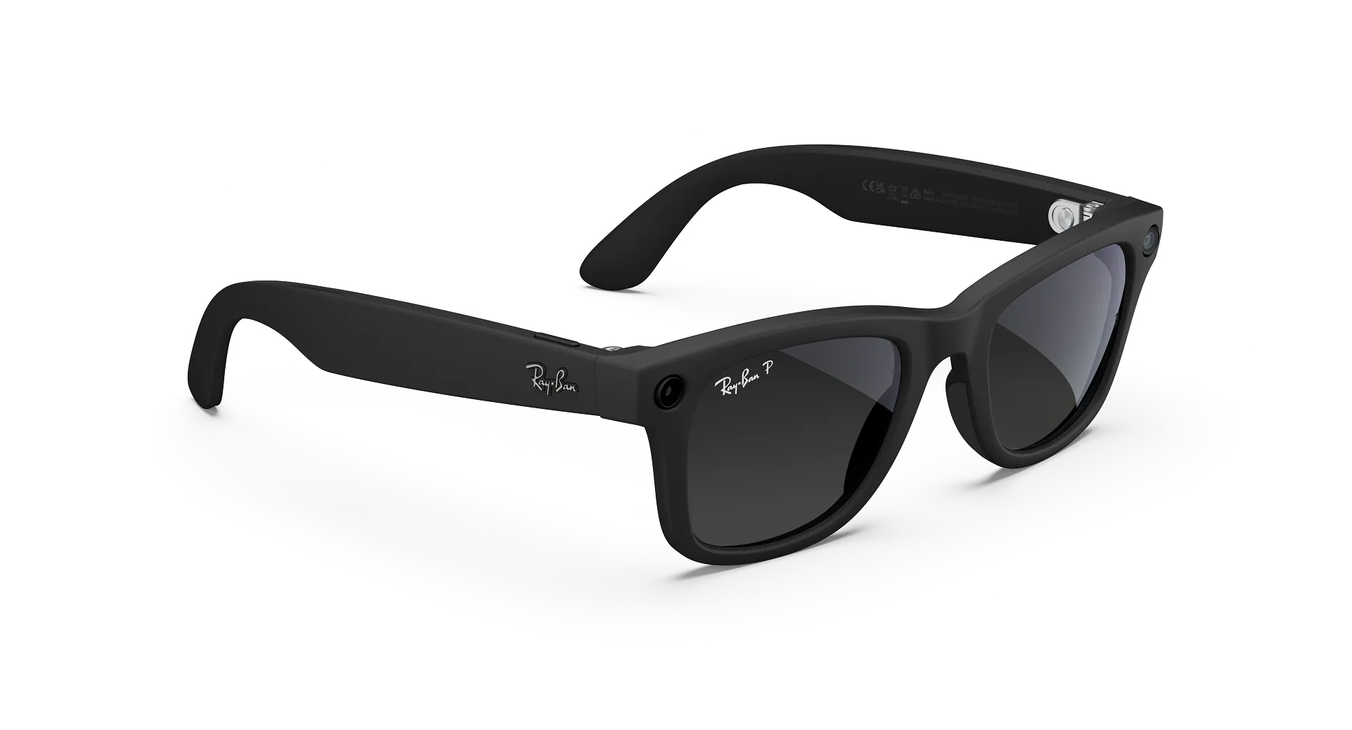 Ray-Ban Meta Wayfarer (Gen 2) Matte Black Gradient Graphite - Image 4