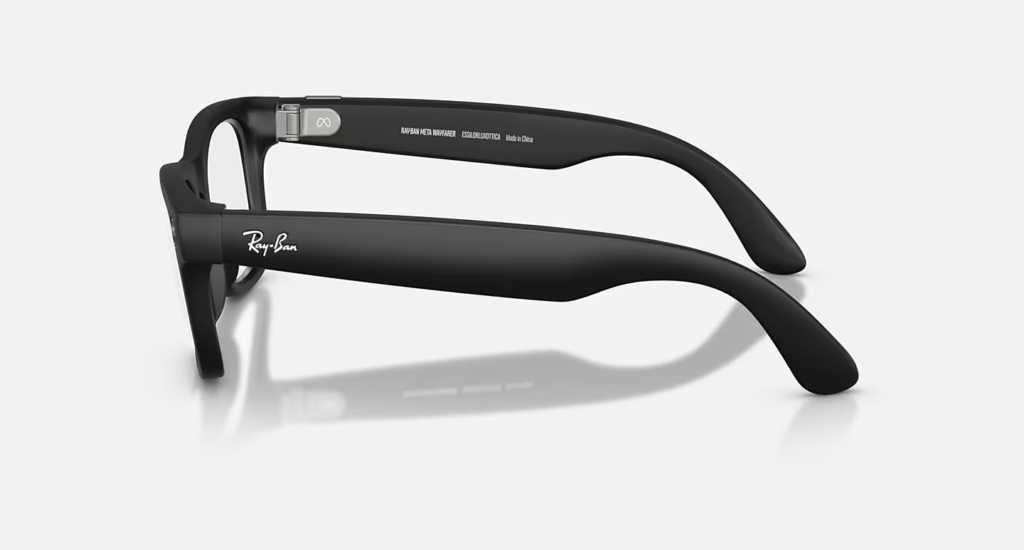 Ray-Ban Meta Wayfarer (Gen 2) матово черни AI очила със сиви Transitions® лещи