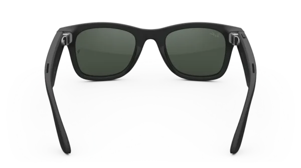 Ray-Ban Meta Wayfarer (Gen 1) Matte Black AI Glasses with Black Lenses - Obraz 4