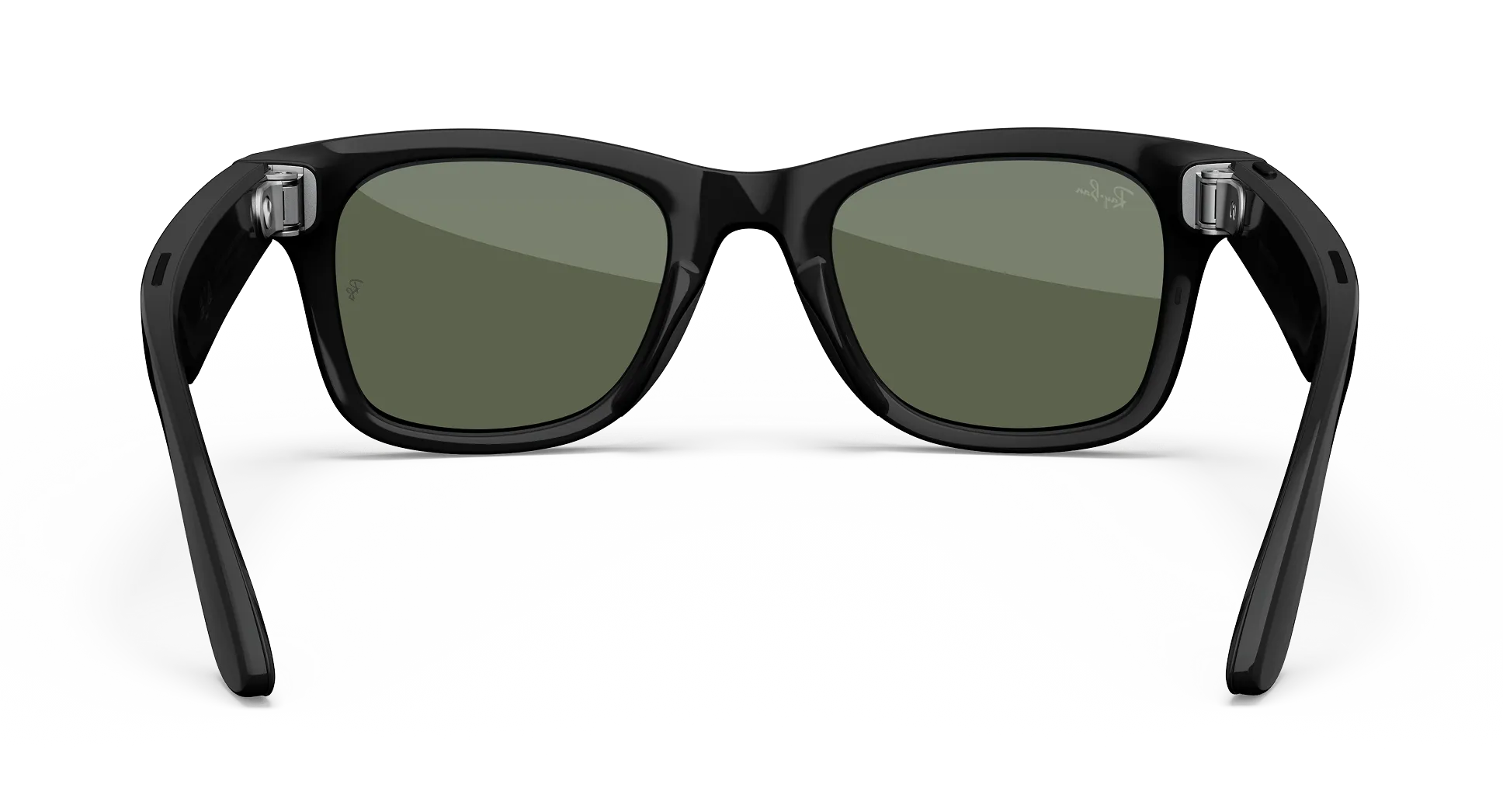 Ray-Ban Meta Wayfarer (Gen 1) Shiny Black AI Glasses with Green Lenses - Obraz 4