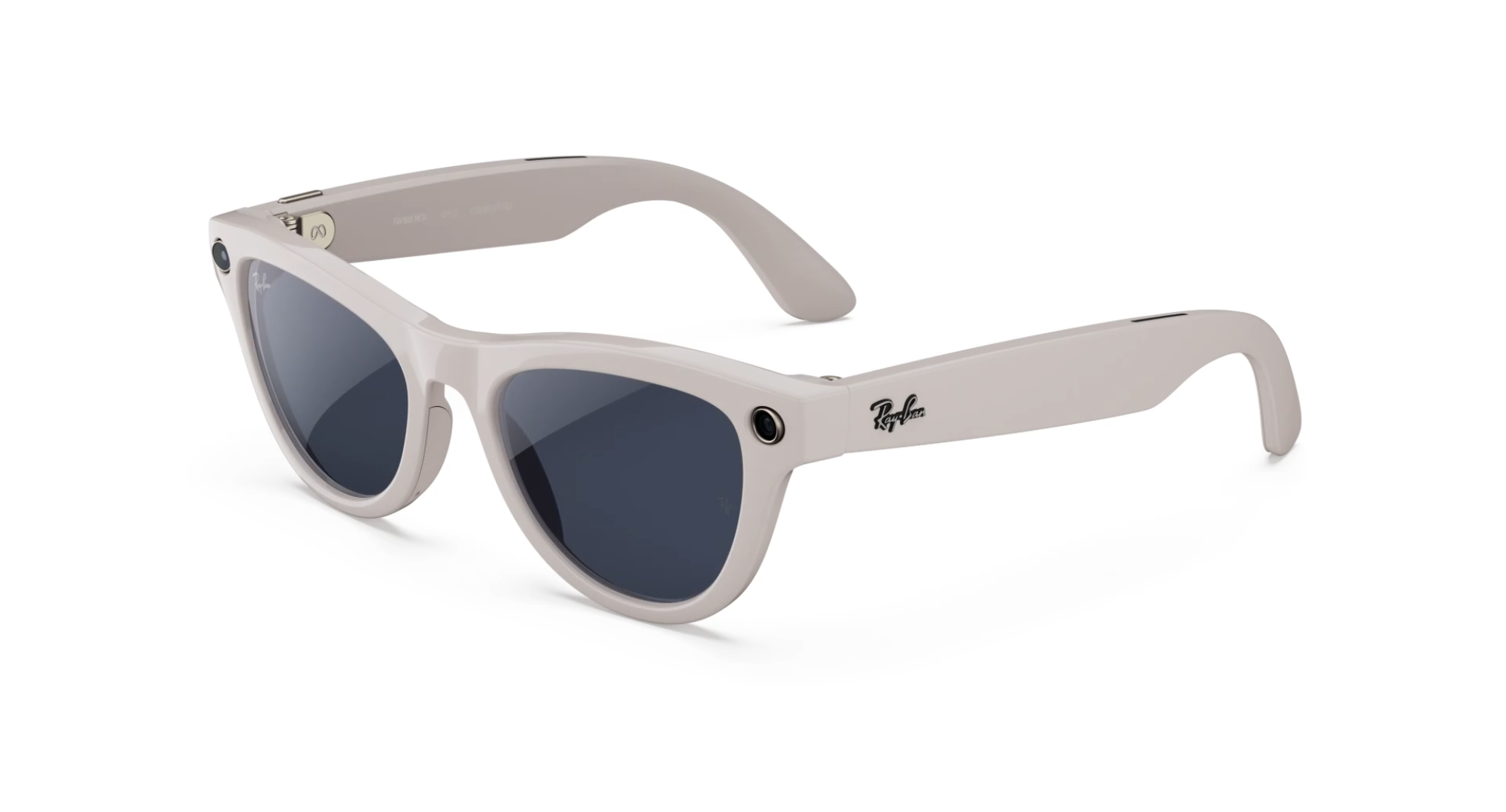 Ray-Ban Meta Skyler (Gen 2) Shiny Chalky Gray AI glasses with Sapphire Transitions® lenses - Obraz 1