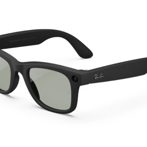 Okulary Ray-Ban Meta Wayfarer (Gen 1) Matte Black AI z czarnymi soczewkami